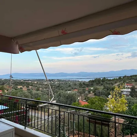 Blue Horizon Panoramic Sea View- Malakonta Eretrias Apartman Erétria