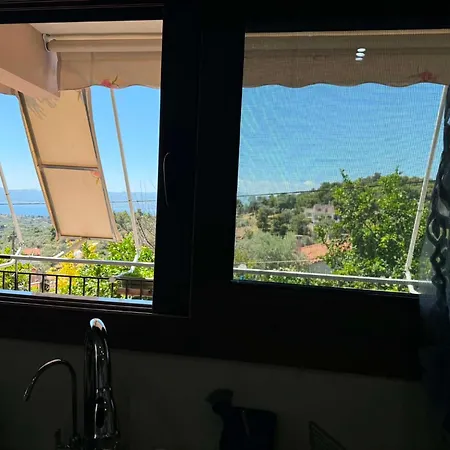 Blue Horizon Panoramic Sea View- Malakonta Eretrias Apartman Erétria